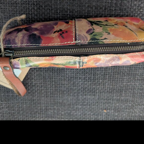 Patricia Nash Pencil Makeup case Rainforest - Picture 3 of 7